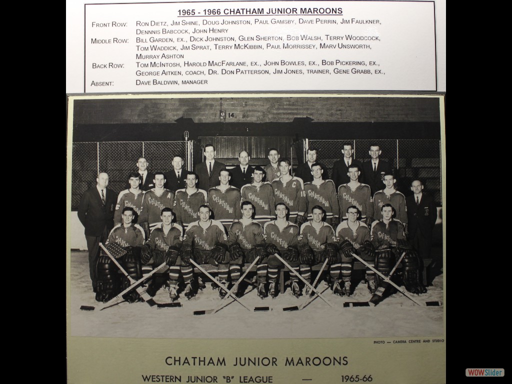 65-66 Junior Maroons